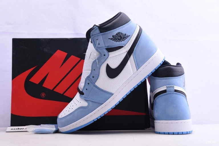 Cheap OG 555088-134 High Jordan Air “University 1 Blue 0511